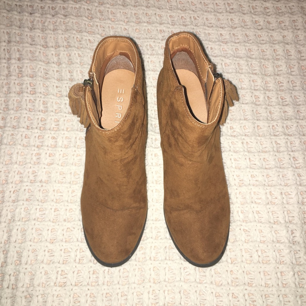 Autumn Boho Heel Ankle Boots